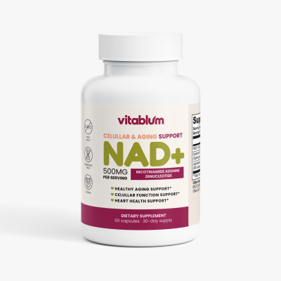 VitaBlum NAD+ Cellular Support & Healthy Aging Capsules